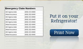 Emergency Claim Numbers